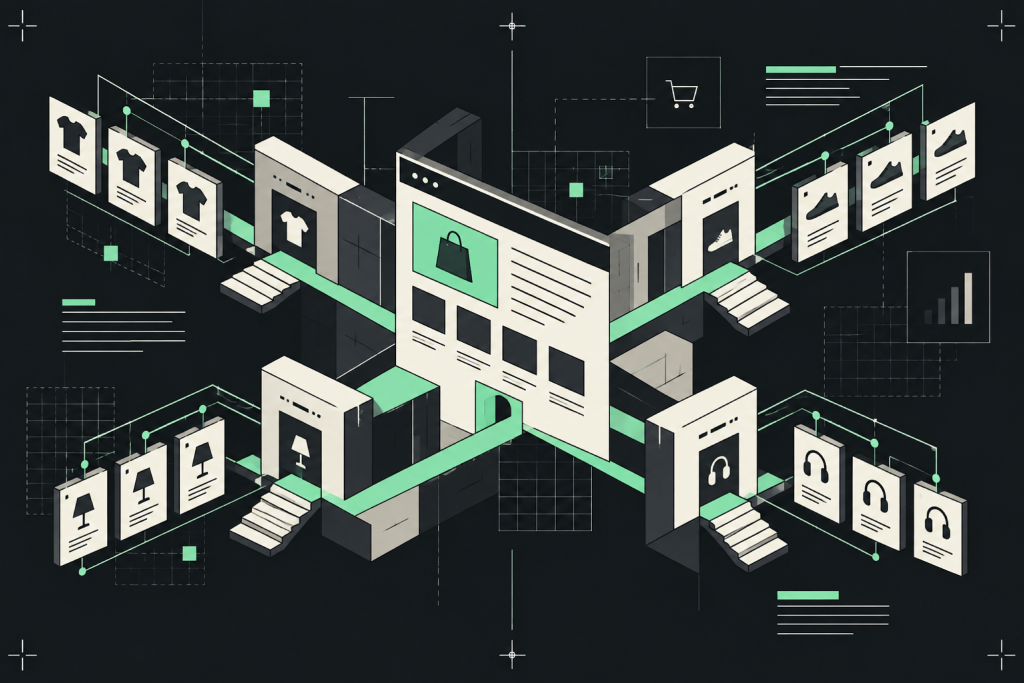 Ecommerce SEO: category pages do the work, product pages take the credit